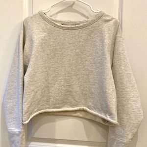 Athleta Crop Sweatshirt